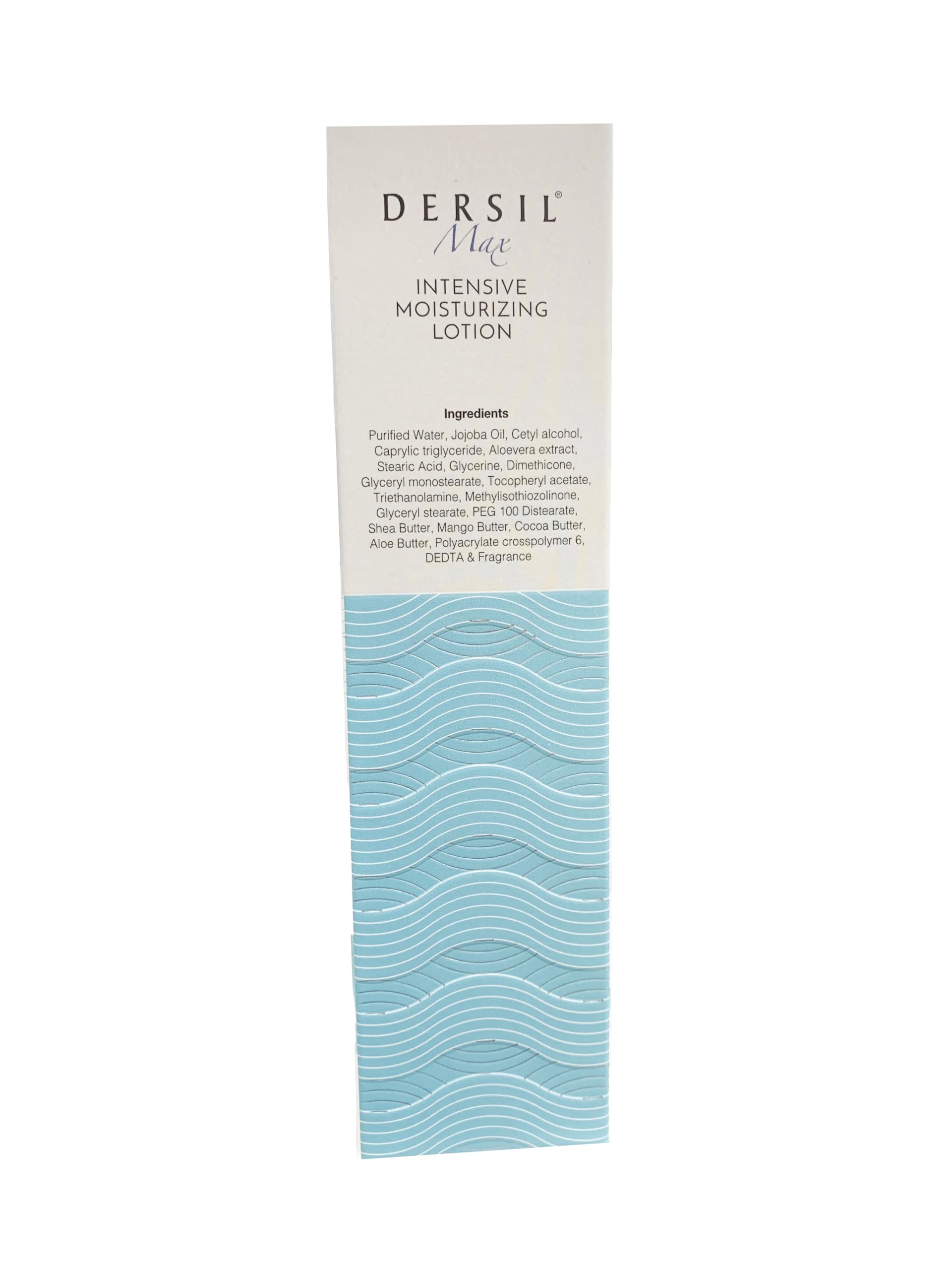 Dersil® Max Moisturizing Lotion 100ml - Ultra Hydrating Body Lotion for Dry Skin - Perfect for Daily Use, After Shower & Nighttime Skincare Routine