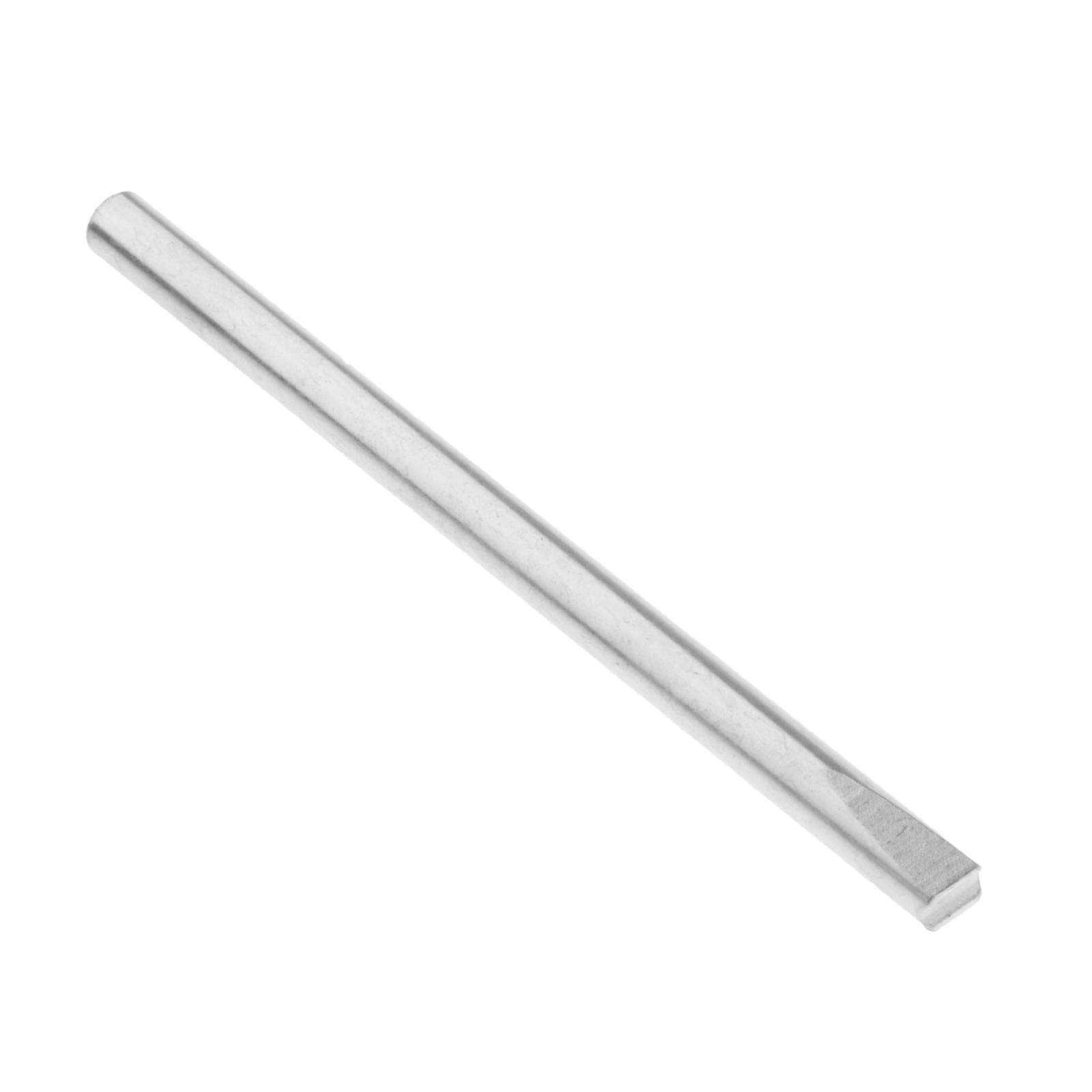 Premium Guitar Fret Wire Setter Tool - Professional Luthier Punch & File Kit for Acoustic/Electric Guitars & Bass (Silver) - Perfect for Fret Installation, Repair & Maintenance