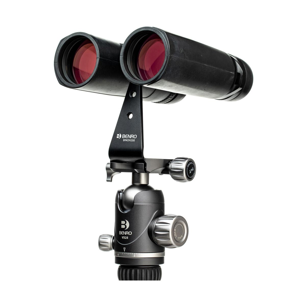 Benro Binocular Mounting Bracket - Durable Aluminum Alloy Tripod Adapter for Hunting, Bird Watching & Stargazing - Perfect for Outdoor Adventures & Wildlife Observation