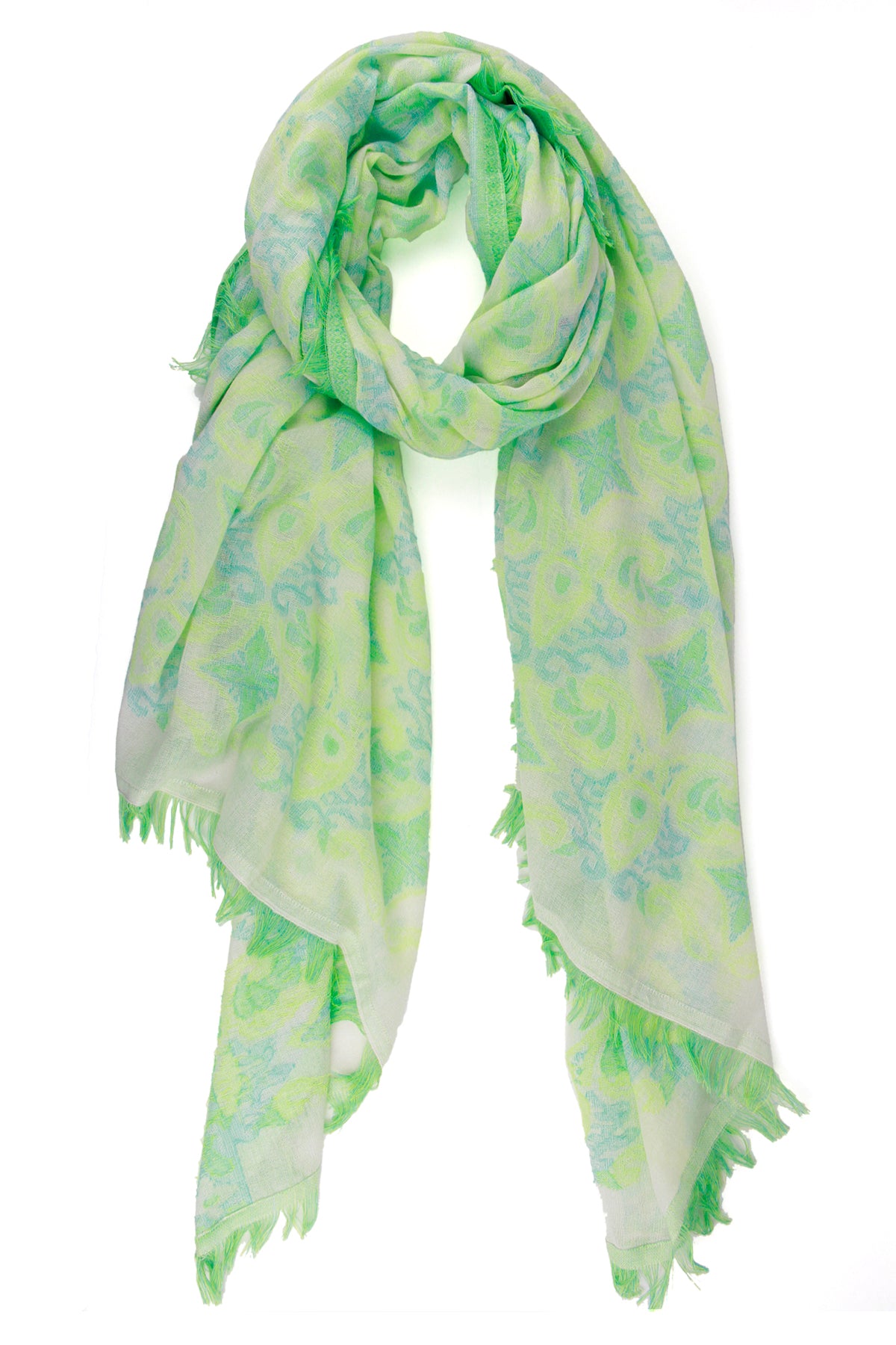 Vibrant Green Eyelash Scarf - Soft Fashion Scarf for Women, Trendy Winter Accessory - Perfect for Cold Weather, Parties & Holiday Outfits