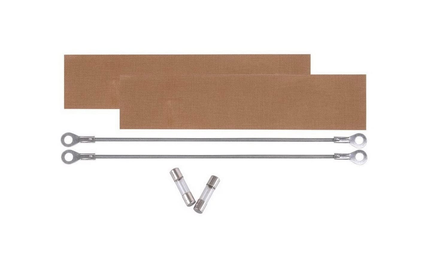 2 Pack 3mm Replacement Heating Elements + 2 Teflon Sheets for 4