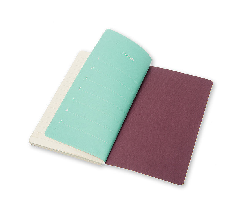 Moleskine Chapters Journal - Ruled Pages, Soft Cover - Perfect for Writing, Note Taking & Daily Planning | Ideal for Students, Professionals & Creative Minds