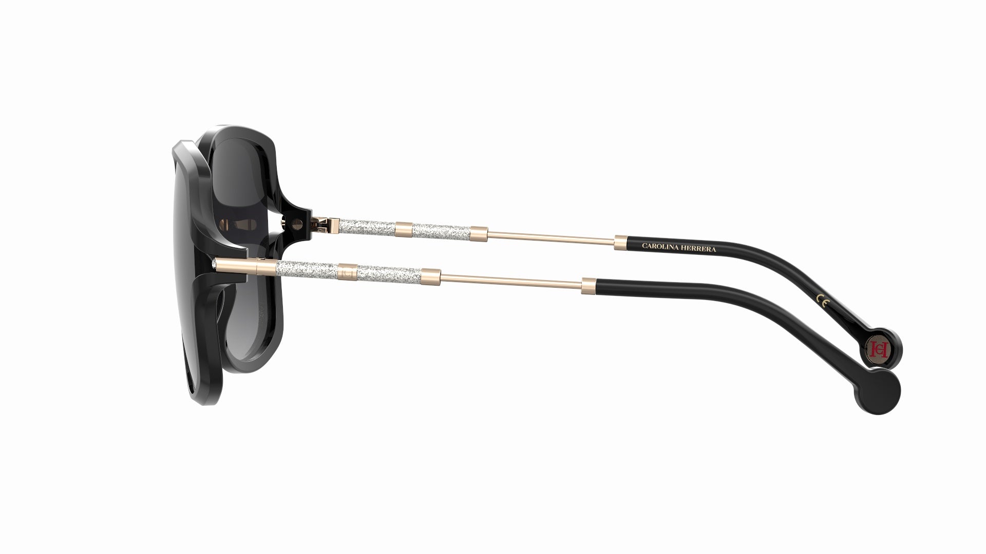 Carolina Herrera HER 0132/G/S Women's Luxury Sunglasses - UV Protection & Polarized Lenses for Driving, Beach & Outdoor Activities