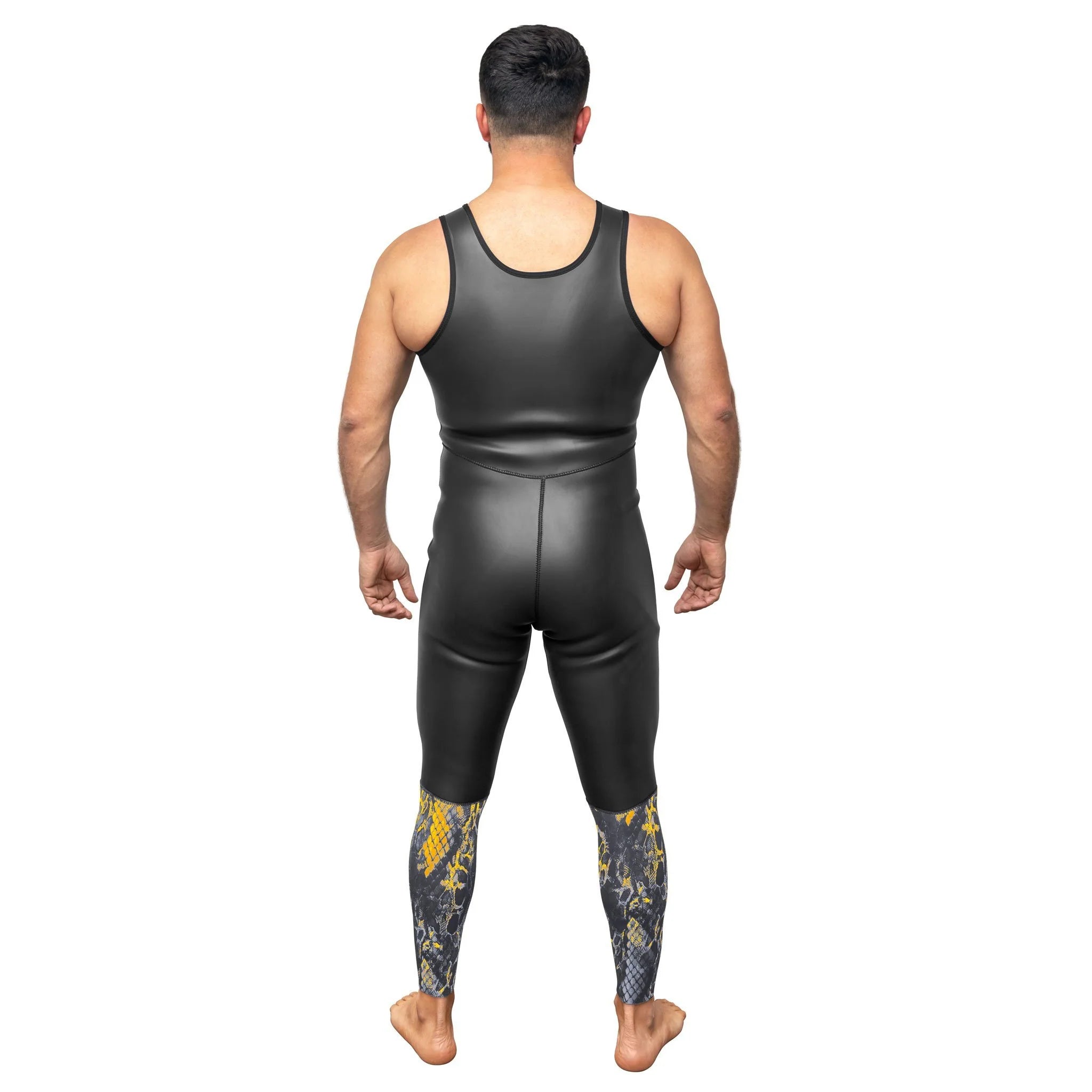 Hunt Master Sublime Smooth Skin Camo 2mm Wetsuit - 2 Piece Long John for Spearfishing & Free Diving | Warm & Flexible Neoprene for Cold Water Hunting