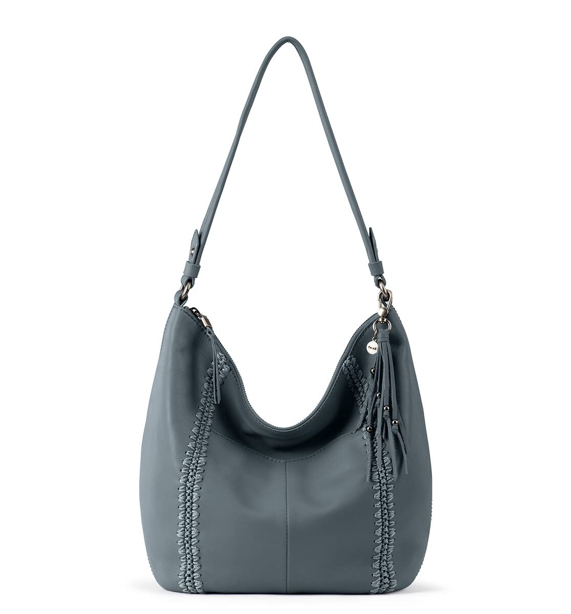 The Sak Sequoia Genuine Leather Hobo Bag - Spacious Crossbody Purse for Women with Multi-Pocket Design | Perfect for Work, Travel & Everyday Use