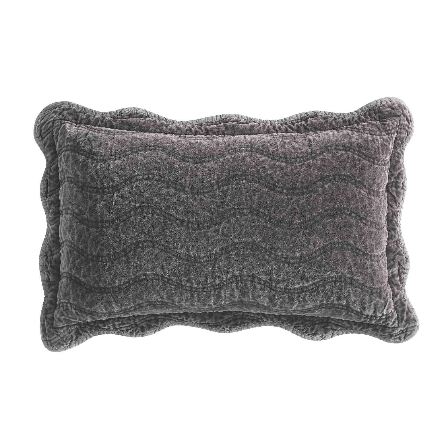 Premium Indiana Charcoal Cushion - Soft & Stylish Home Decor for Sofa, Bed, or Office - Private Collection Luxury Throw Pillow