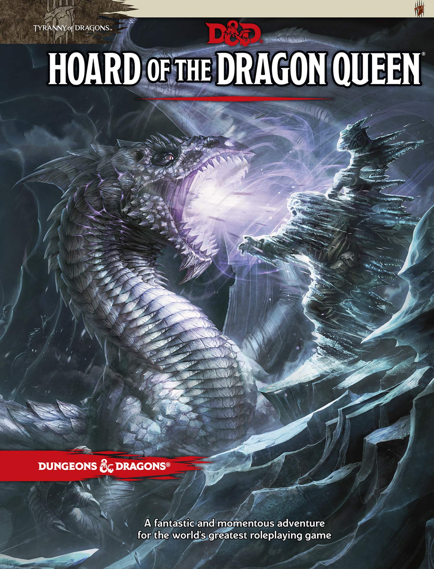 Dungeons & Dragons Hoard of the Dragon Queen Adventure Book - Epic Fantasy RPG Campaign for D&D 5th Edition | Perfect for Game Nights & Tabletop Roleplaying Groups