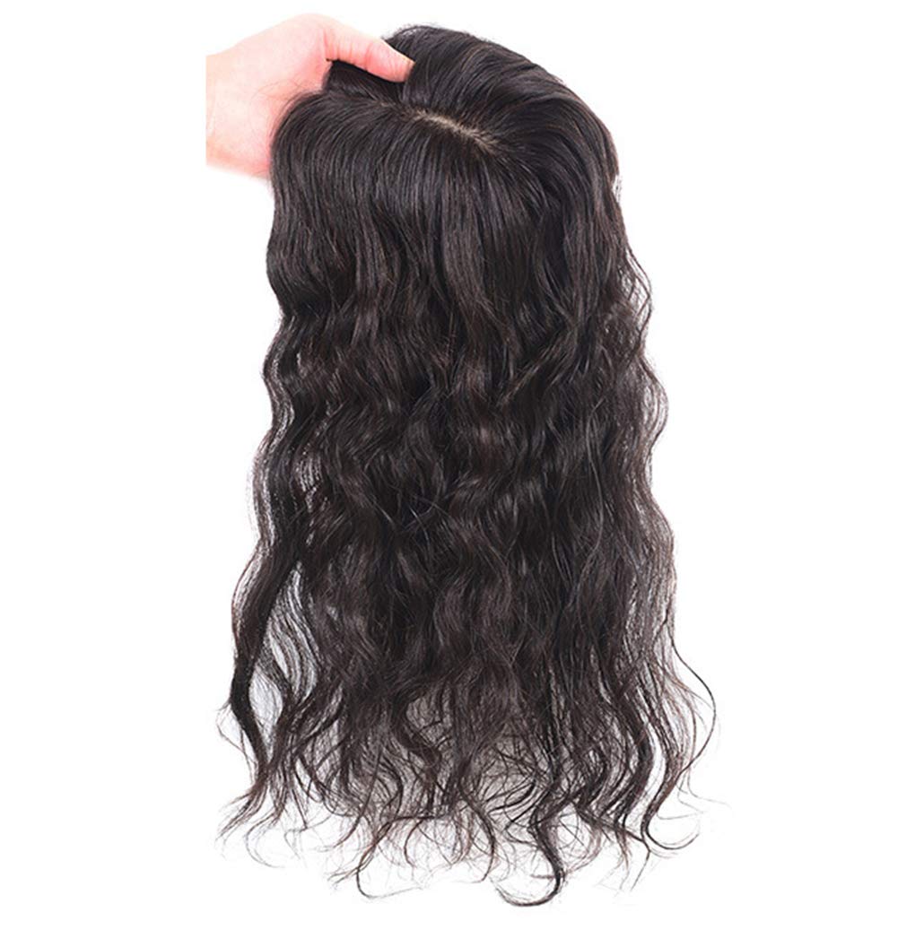Handmade Human Hair Topper for Women - 14