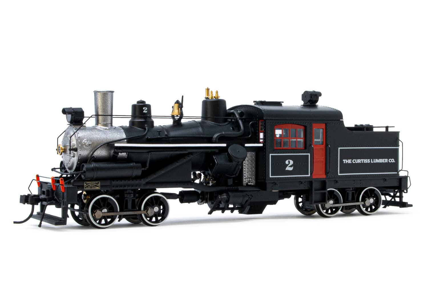 Vintage Heisler HR2882 Steam Locomotive Model - 2-Truck Curtis Lumber Co. No.2 Replica for Train Enthusiasts & Collectors | Perfect for Model Railroad Displays, Historical Collections & Gift Giving