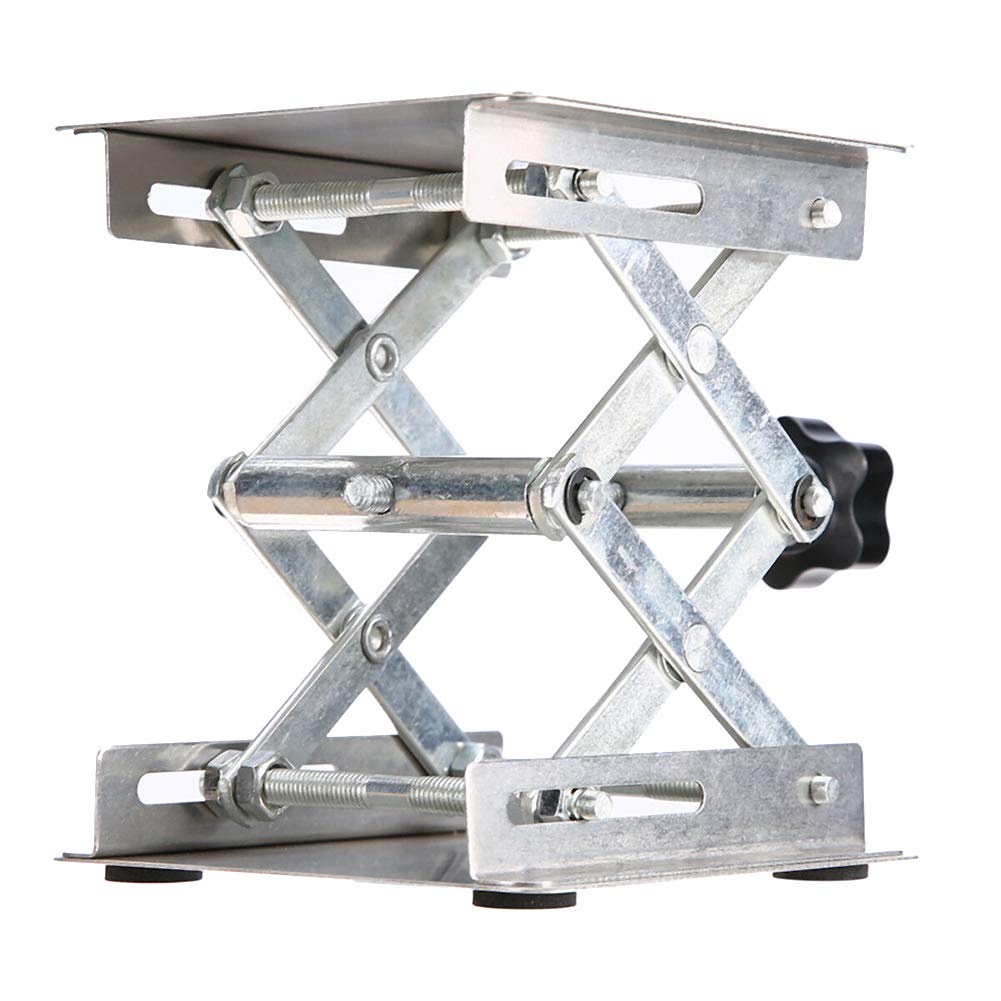 Stainless Steel Router Lift Platform Stand for Woodworking - Heavy Duty Router Table Lifter for Precision Woodworking Projects | Perfect for DIY, Carpentry & Workshop Use