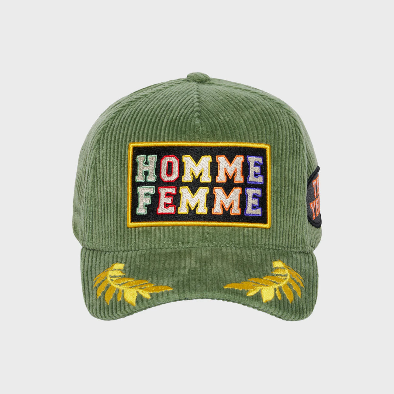 Men's & Women's 10-Year Durable Corduroy Hat in Green - Perfect for Outdoor Adventures & Casual Fashion