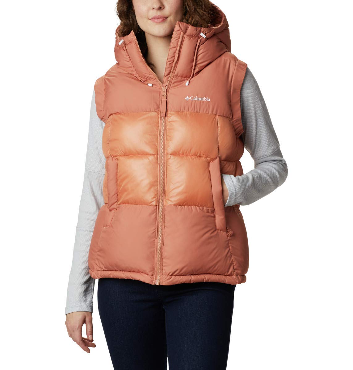 Columbia Women's Pike Lake II Insulated Vest - Lightweight Warm Winter Puffer Vest for Outdoor Hiking, Camping & Casual Wear