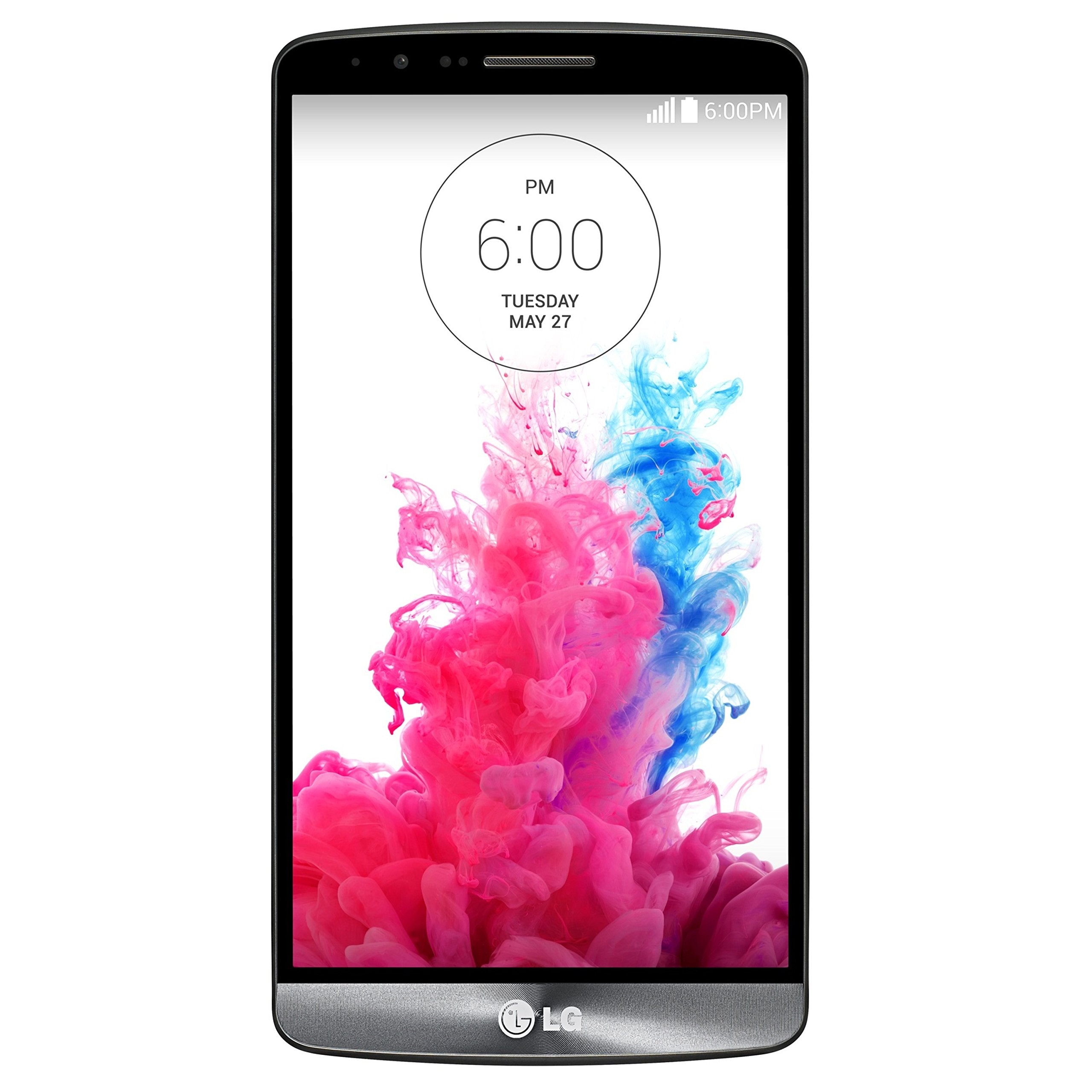Unlocked LG G3 Android Smartphone 32GB - Metallic Black (GSM Compatible) for Business, Travel & Everyday Use