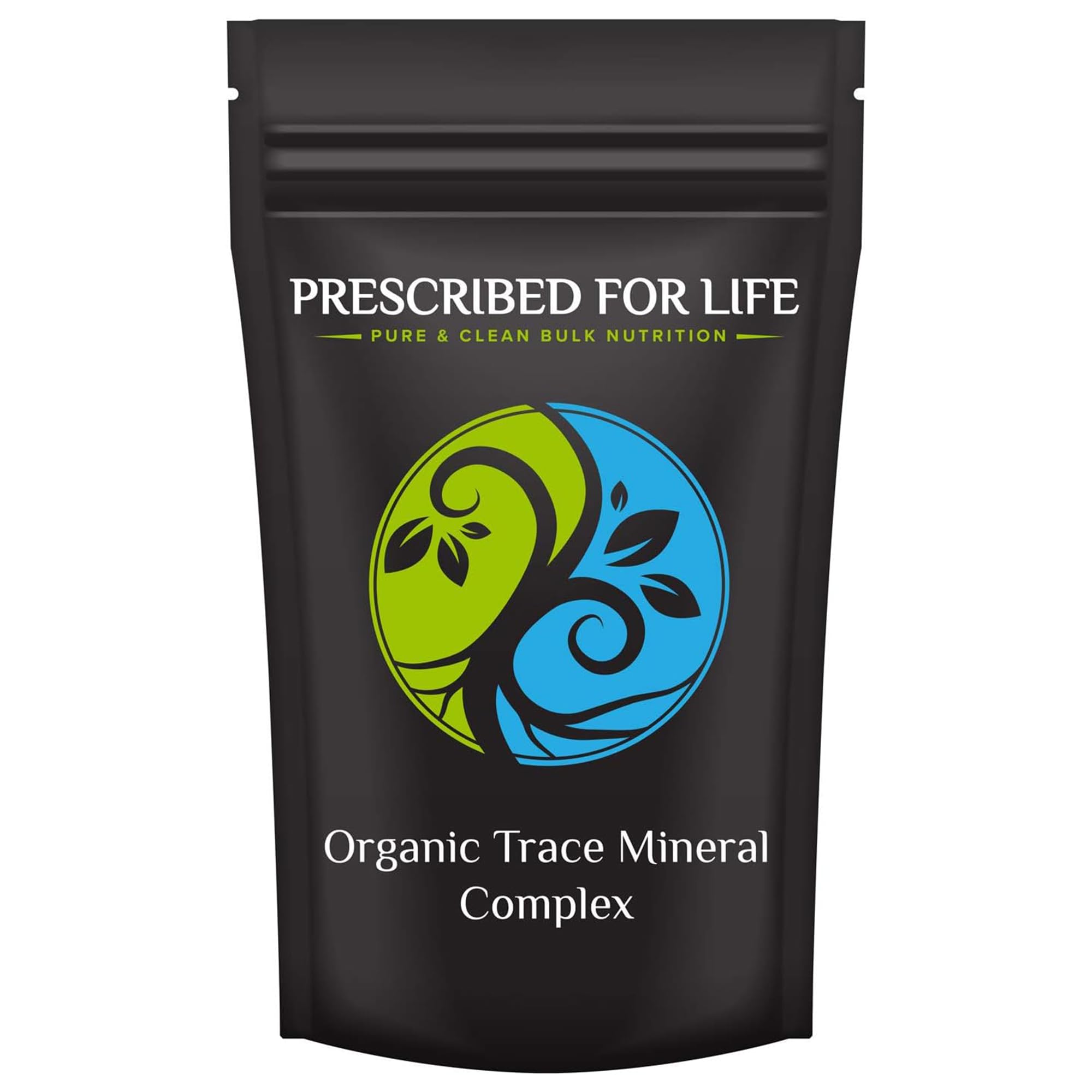 Prescribed for Life Ionic Trace Mineral Complex - 72+ Natural Ionic Alkalizing Minerals with 16% Ionic Magnesium (12oz / 340g) - Supports Hydration, Detox & Immune Health for Active Lifestyles