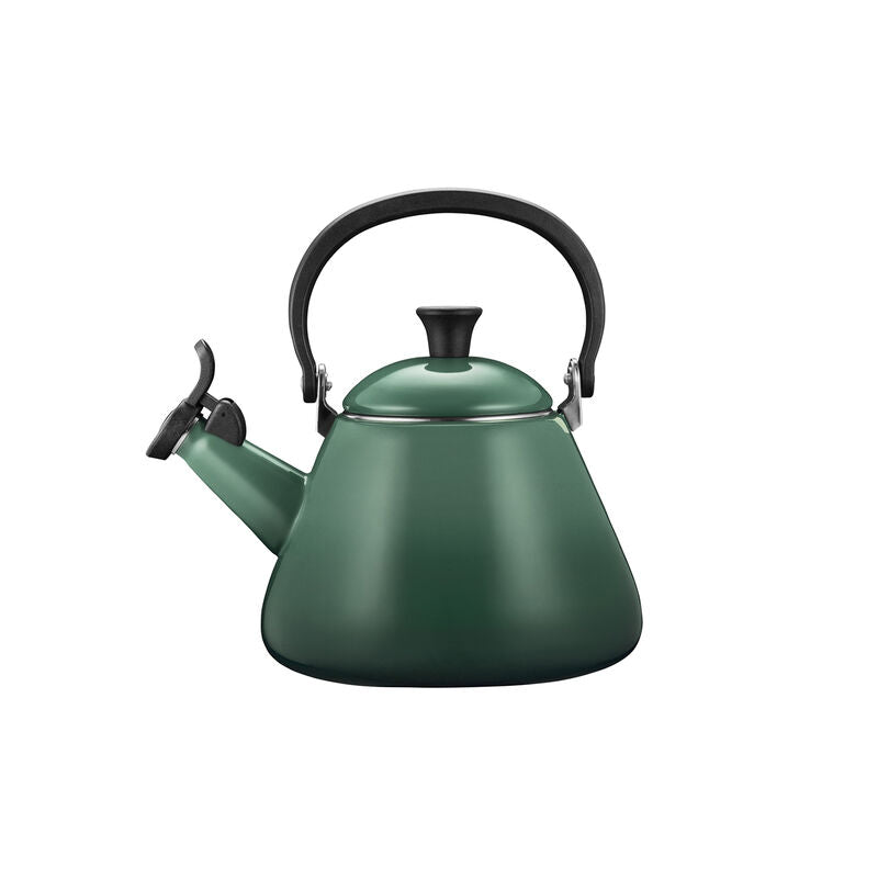 Le Creuset 1.6L Enameled Cast Iron Kettle - Artichaut Green | Classic Stovetop Teapot for Tea Lovers | Perfect for Home, Kitchen, Office & Outdoor Use