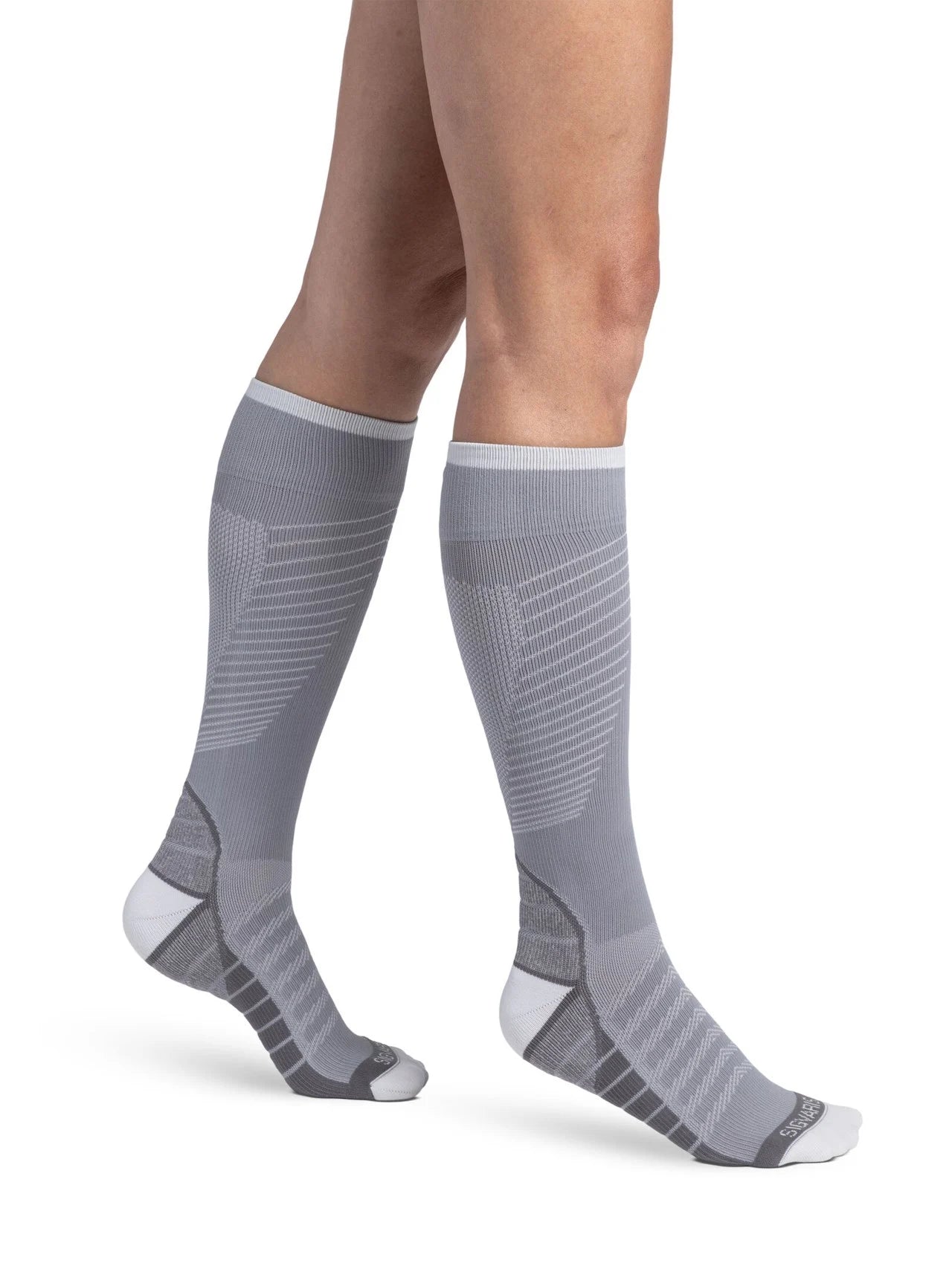 Sigvaris Motion Flow Tech Knee High Compression Stockings 20-30mmHg for Women & Men - Medical Support, Varicose Veins Relief, Running & Travel Comfort