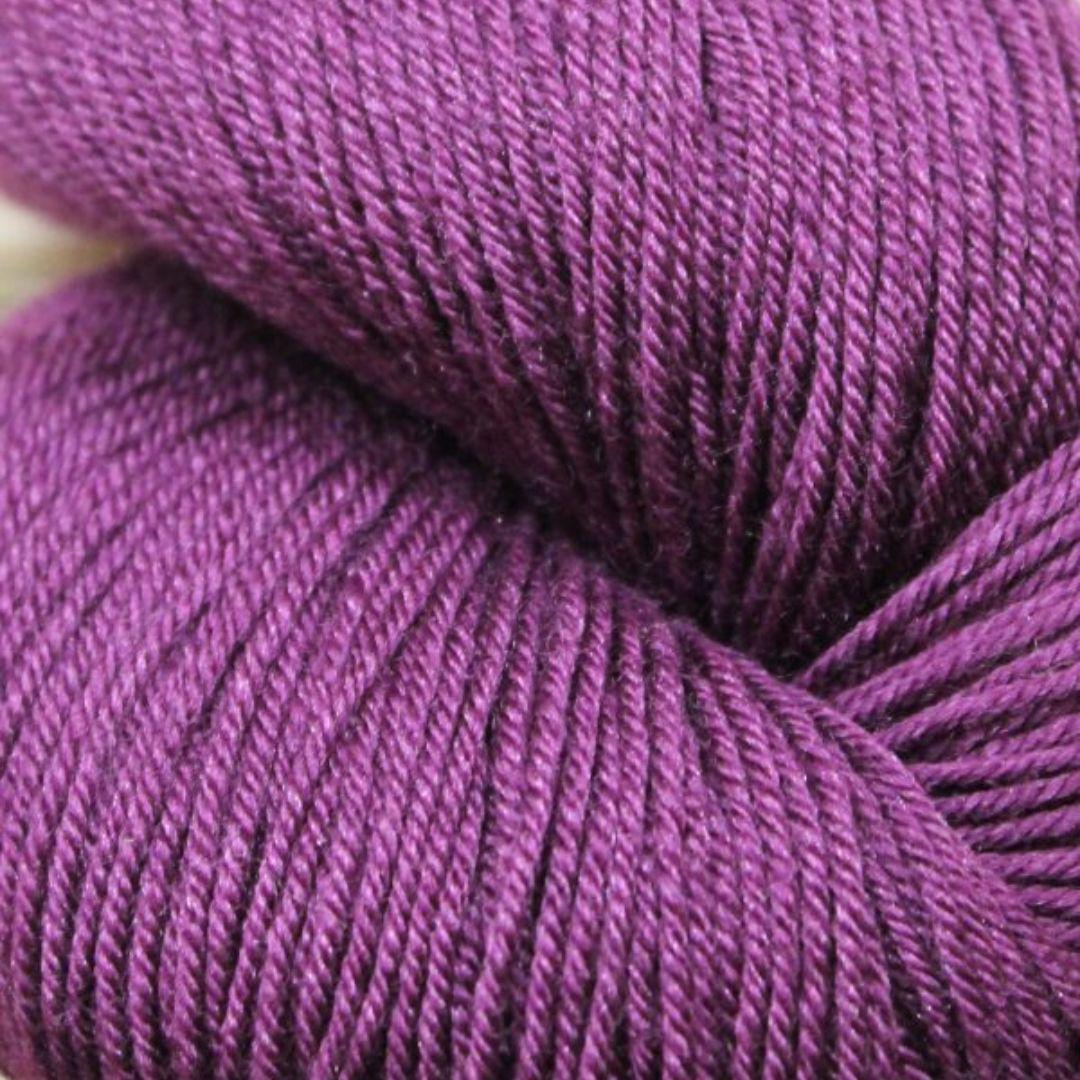 Premium Jagger Spun Kokadjo Line Yarn Cones - 4/14 Fingering Weight, 1lb Cone (1,960 Yards) - 90% Superwash Wool & 10% Mulberry Silk - Perfect for Knitting Socks, Scarves & Lightweight Sweaters