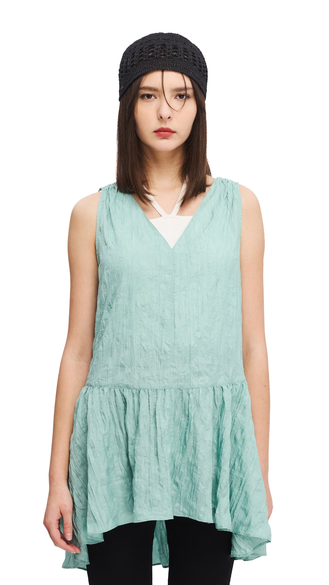 Stylish Fishtail Peplum Blouse for Women | Trendy Ruffle Hem Tunic Top | Perfect for Office, Date Night & Special Occasions