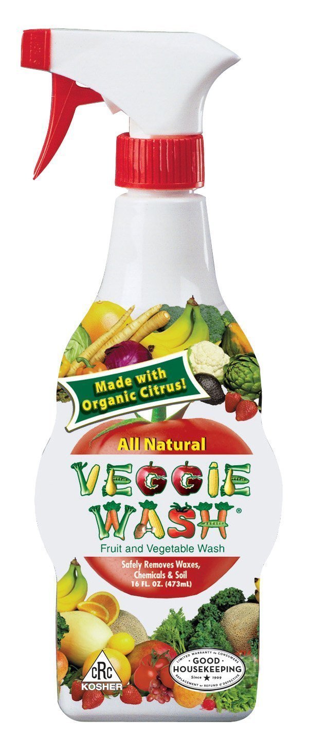 Citrus Magic Fruit & Veggie Wash - 16 oz 2-Pack | Natural Produce Cleaner for Organic Fruits & Vegetables | Perfect for Pre-Washing Berries, Leafy Greens & Family Meals