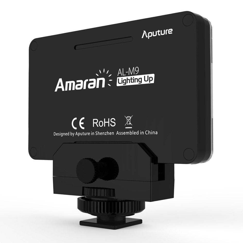 Aputure Amaran AL M9 CRI95+ Portable Mini LED Fill Light for Photography, Videography, and Content Creation - Perfect for YouTube, TikTok, and Vlogging (DEMO STOCK)