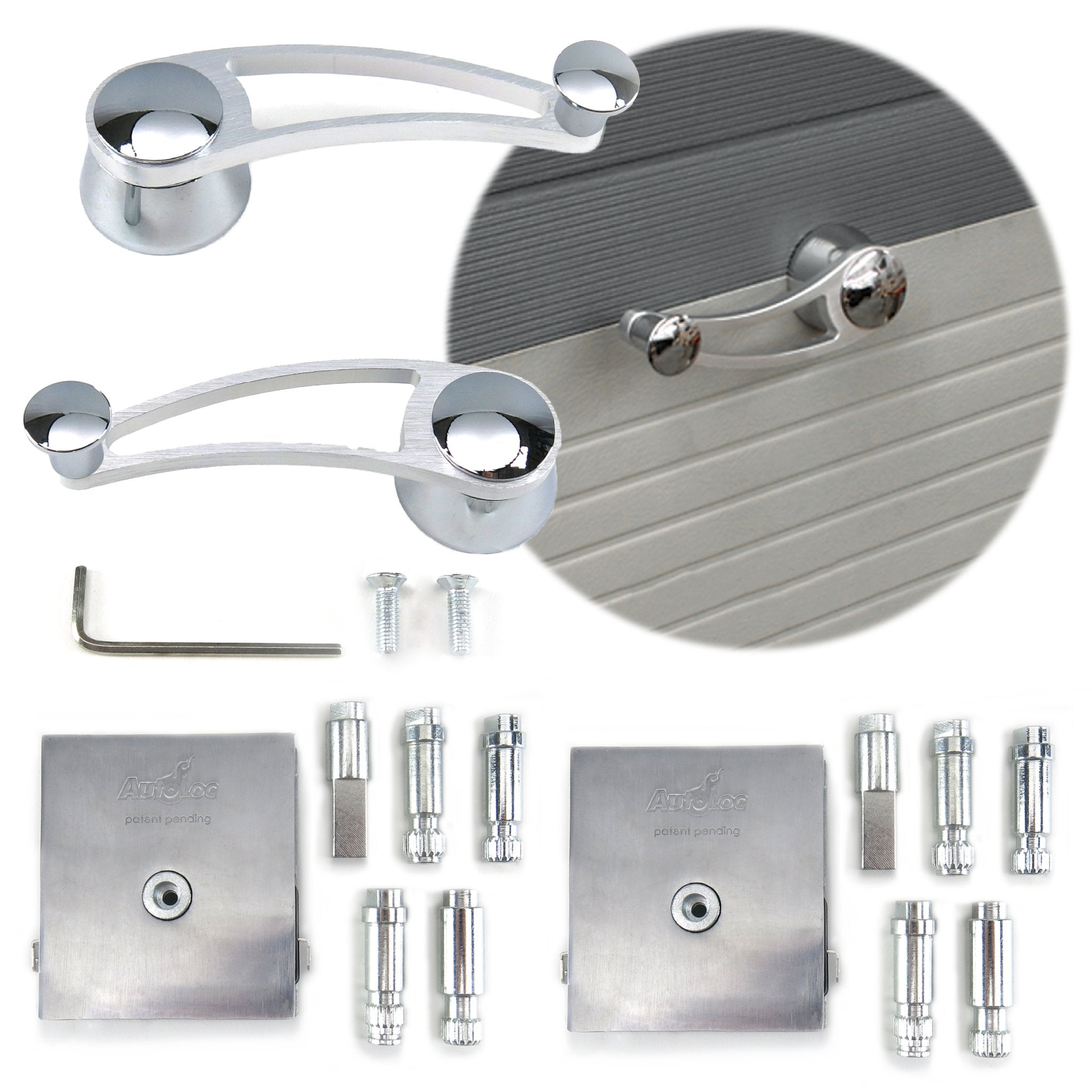 1903-1904 Buick Model B 12V Power Window Conversion Kit - Billet Aluminum Crank Switch & Lever Handles - Vintage Car Restoration Parts for Classic Buick Models (Ideal for Auto Shows & Collector Vehicles)