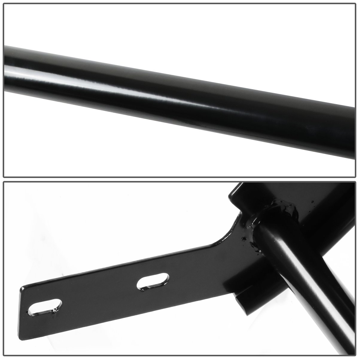 Auto Dynasty WK2 Grand Cherokee Front Bumper Guard - Black SUV Grille Protector for Off-Road Adventures