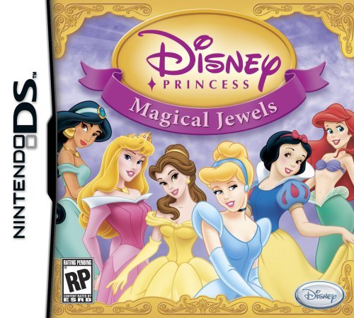 Disney Princess Magical Jewels - Sparkling Necklace & Earrings Set for Kids | Perfect for Birthday Gifts, Dress-Up Play & Princess-Themed Parties