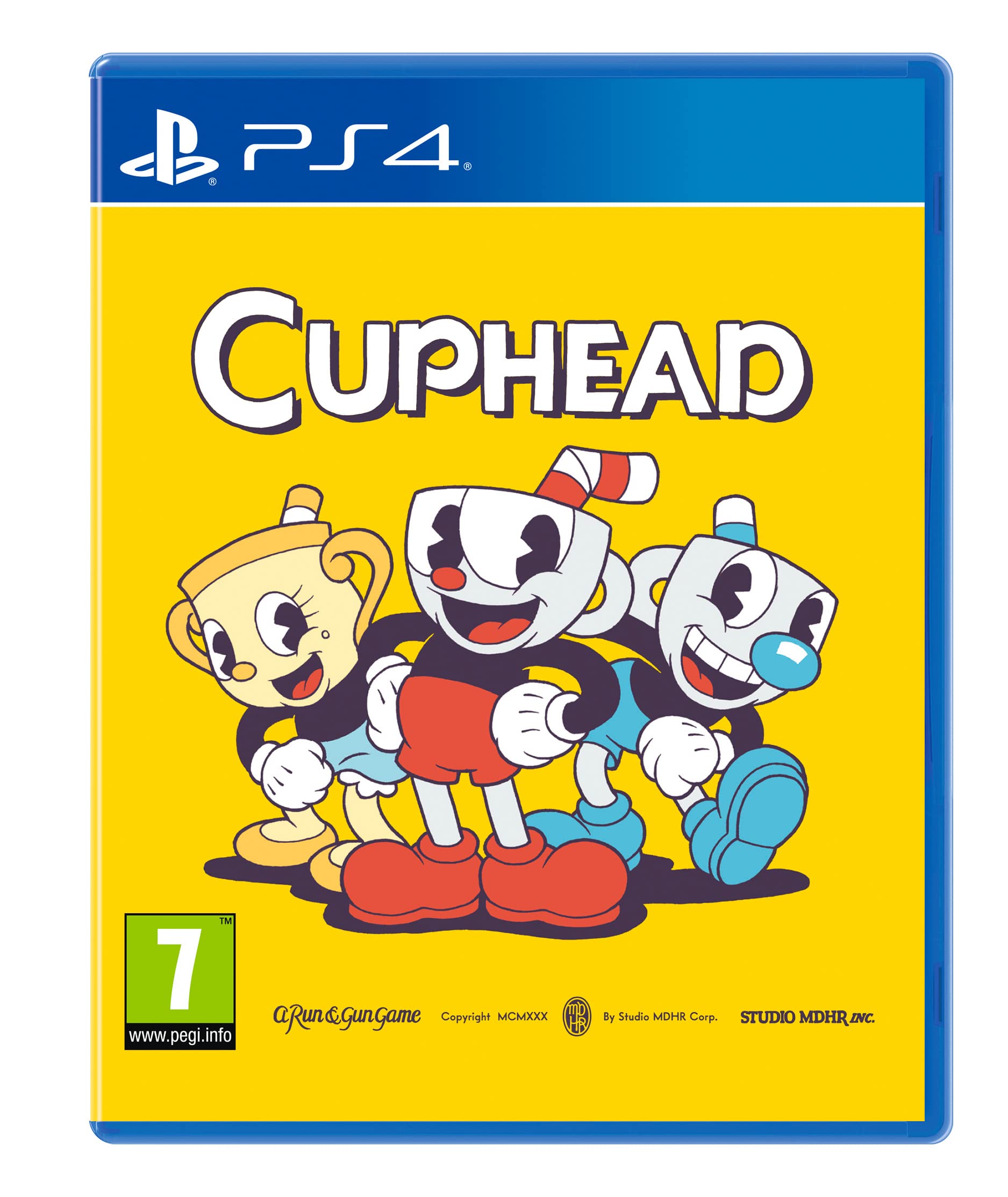 Cuphead Game for PlayStation 4 - Classic Run and Gun Action Adventure Video Game | Perfect for Single Player & Multiplayer Gaming Nights