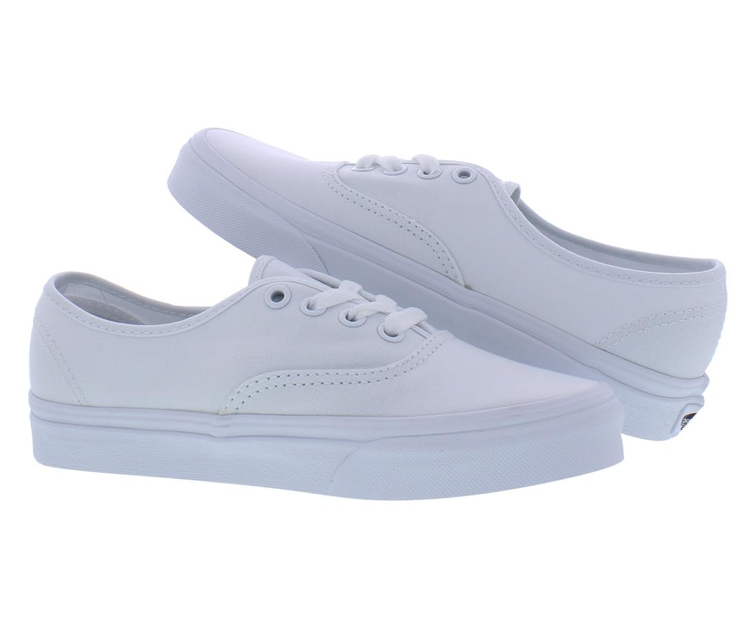 Vans Authentic Unisex Sneakers - Classic White Canvas Shoes for Men & Women | Casual Wear, Skateboarding, Street Style