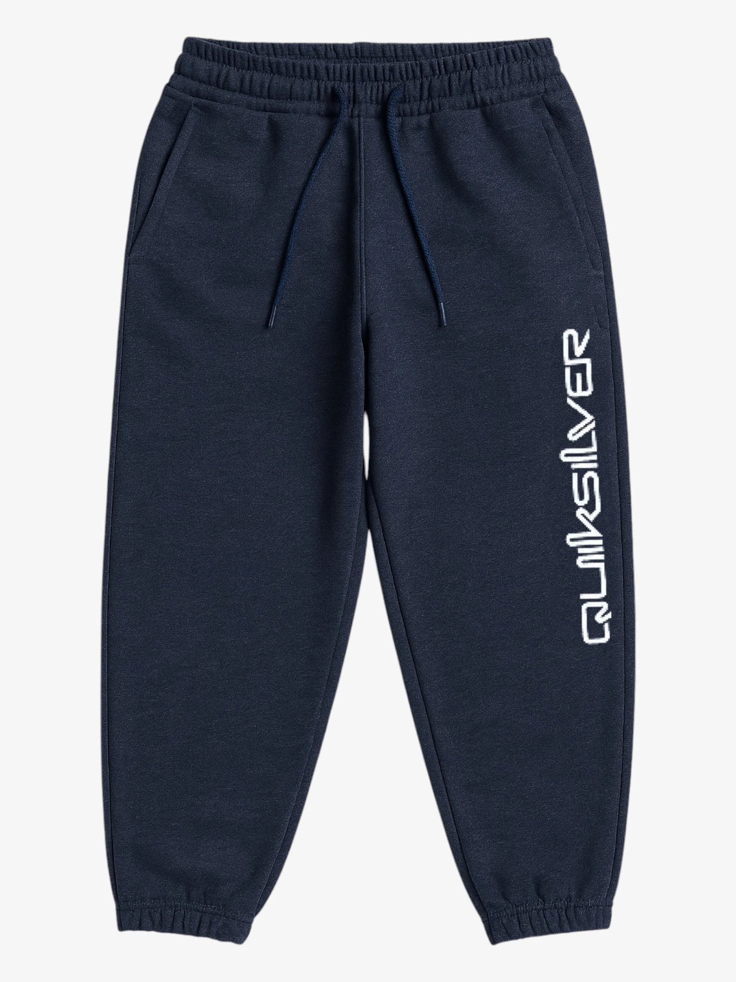 Quiksilver Boys' Blue Track Pants - Comfortable Fleece Joggers for Kids, Activewear for School, Sports & Casual Wear