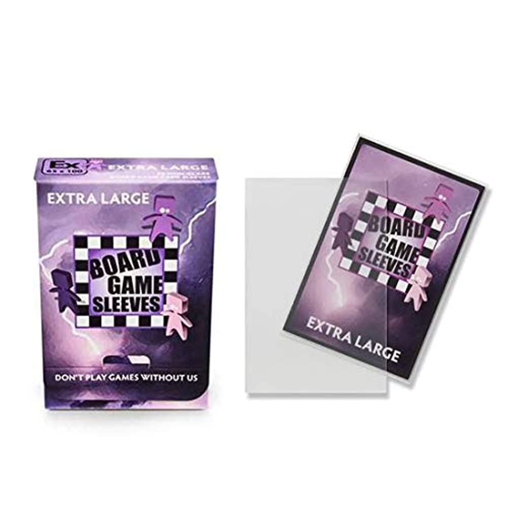 Arcane Tinmen Non-Glare Board Game Card Sleeves - 50 Count XL Size Matte Finish Protective Sleeves for MTG, Yu-Gi-Oh, Pokemon TCG - Perfect for Tournaments & Card Collectors