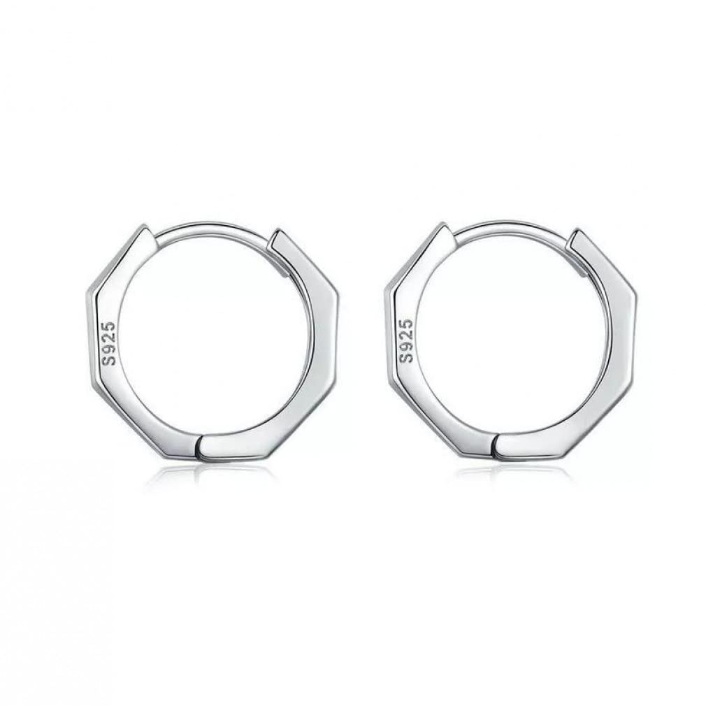 925 Sterling Silver Small Hoop Earrings for Women - Elegant Style Hoop Earrings for Wedding, Party & Everyday Wear