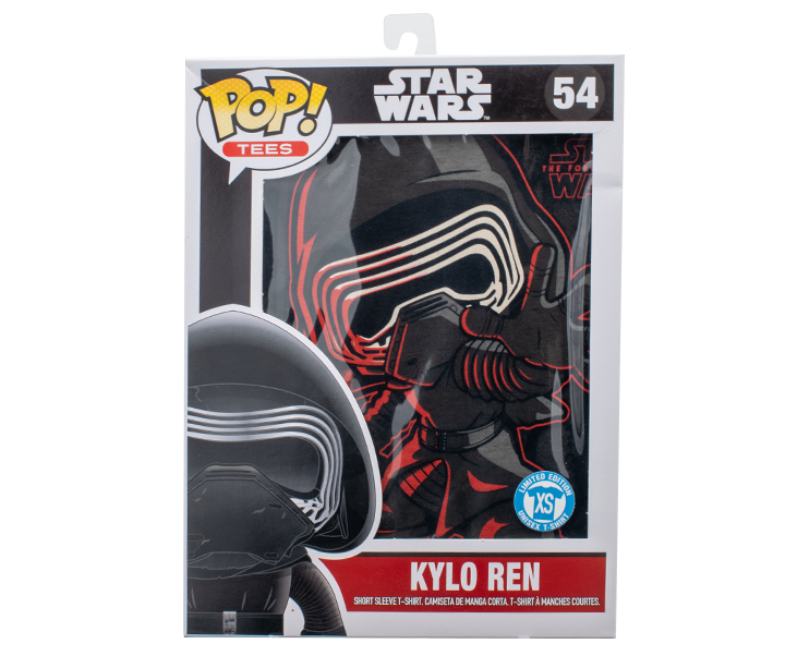 Funko Pop! Star Wars Kylo Ren T-Shirt - Size XS | Official Licensed Merchandise | Perfect for Cosplay, Gifts & Fan Collections