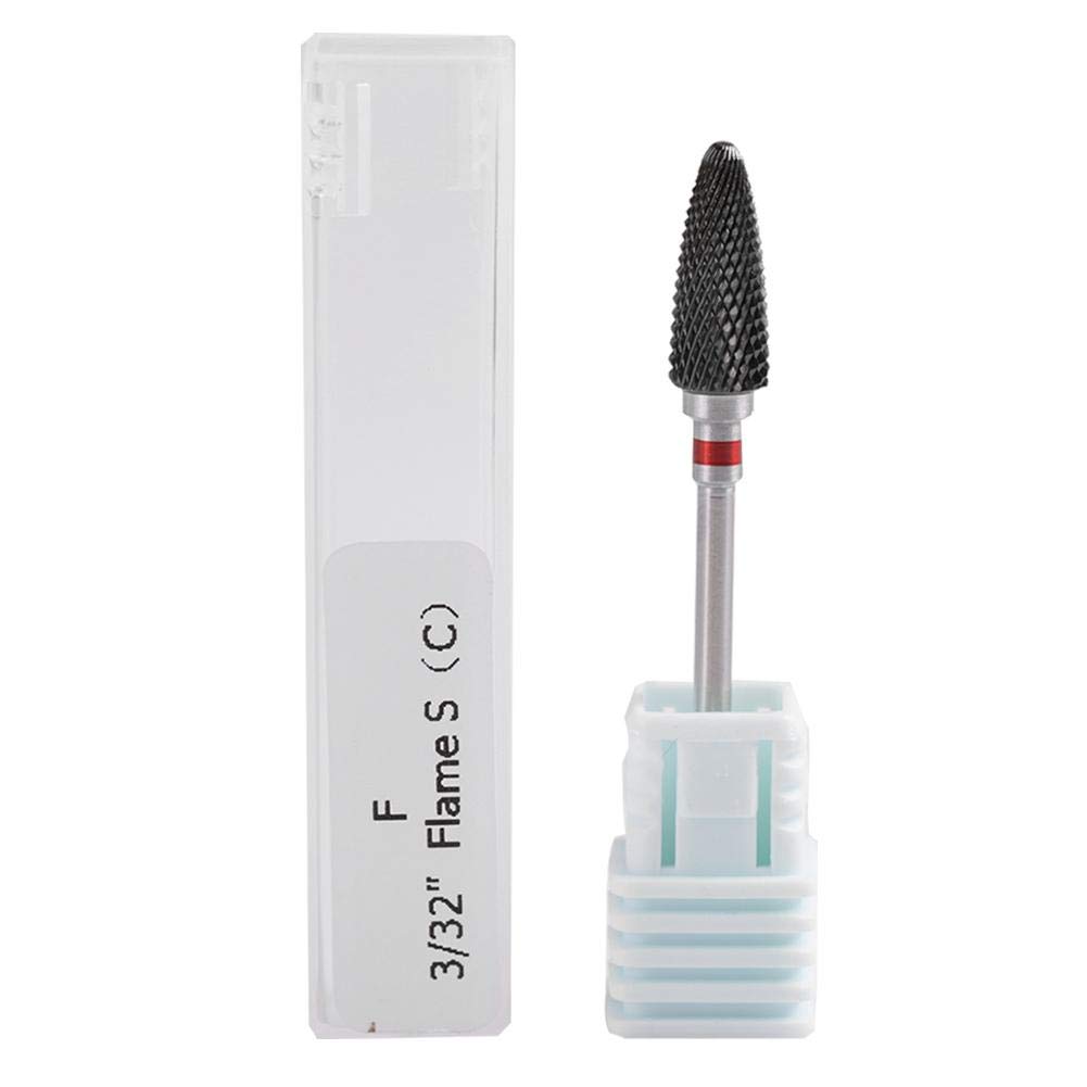 5 Types Ceramic Nail Drill Bits Set - Cylinder Shape Grinding Heads for Professional Manicure, Nail Polishing & Exfoliating | Perfect for Salon & Home Nail Care, Pedicure & Nail Art Removal