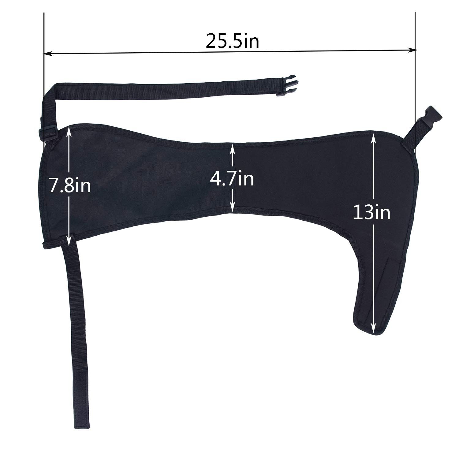 Shockproof Shooting Shoulder Pad - Adjustable Strap Protective Gear for Hunting & Shooting Sports (Black/Camouflage) | Ideal for Rifle, Shotgun & Long Range Shooting Practice
