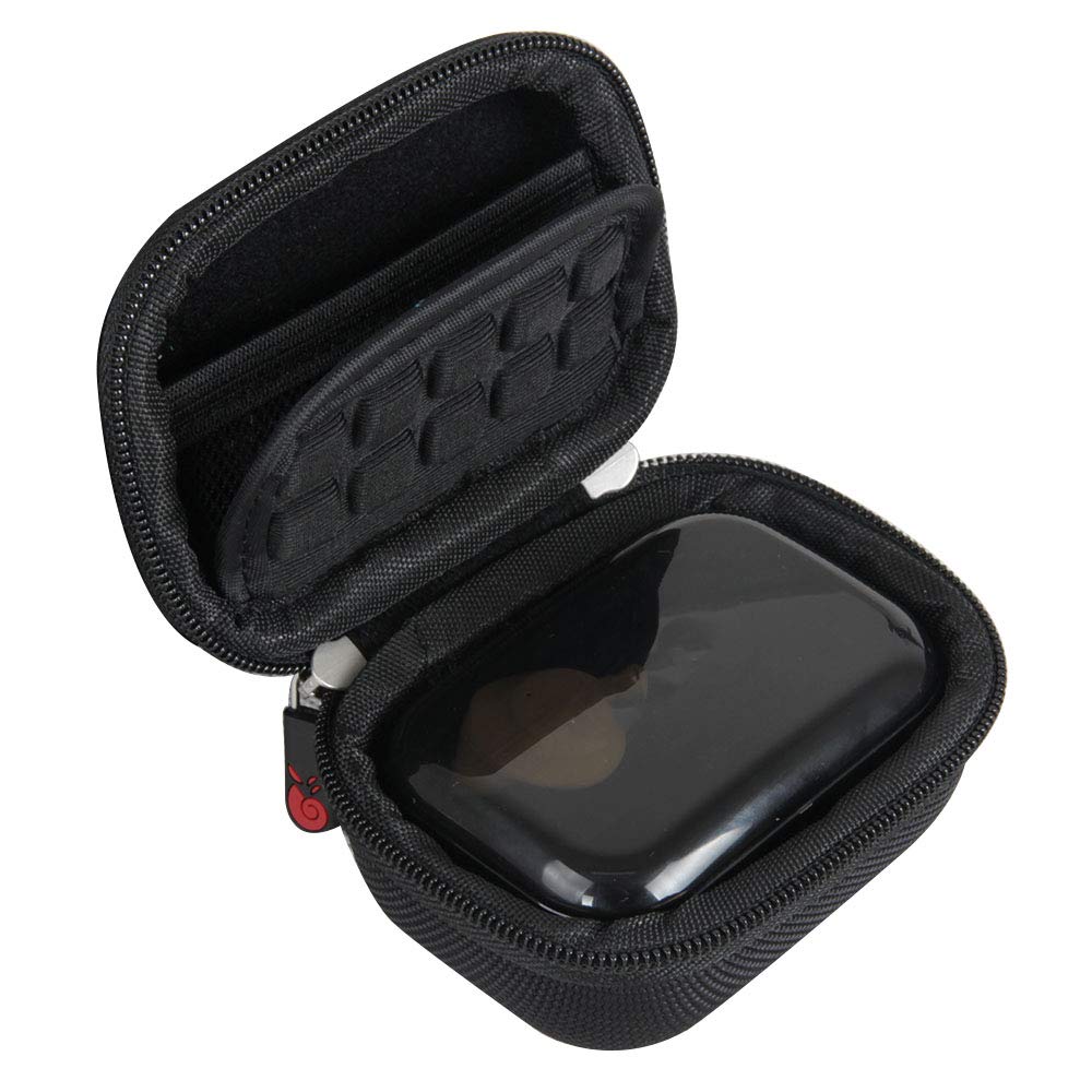 Hermitshell Hard Travel Case for iKanzi/PASONOMI Wireless Earbuds - Shockproof Protective Storage Box for Bluetooth Headphones - Perfect for Travel, Gym & Outdoor Activities