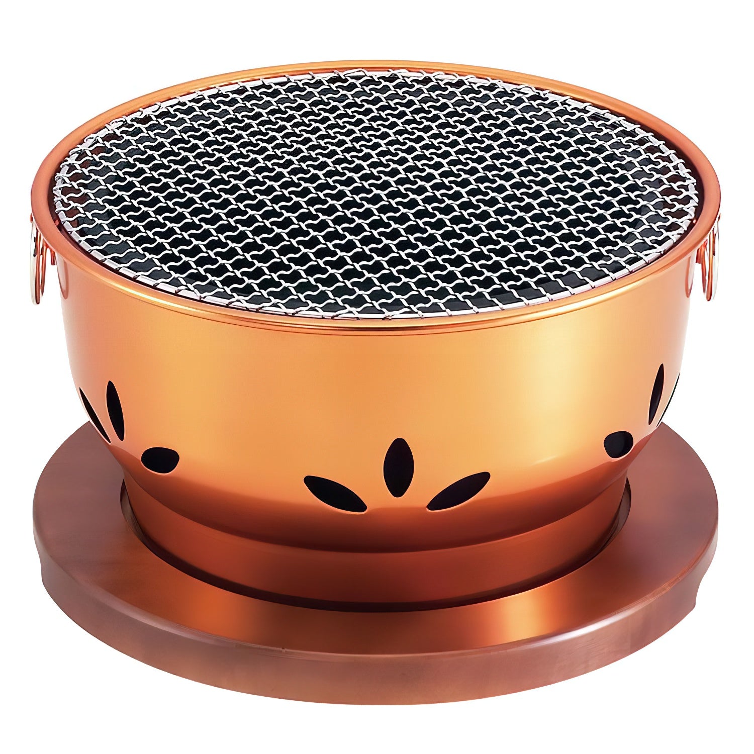 Premium Ikenaga Aluminum Jumbo Charcoal Konro Grill - Large Japanese BBQ Grill for Outdoor Cooking, Camping & Backyard Parties
