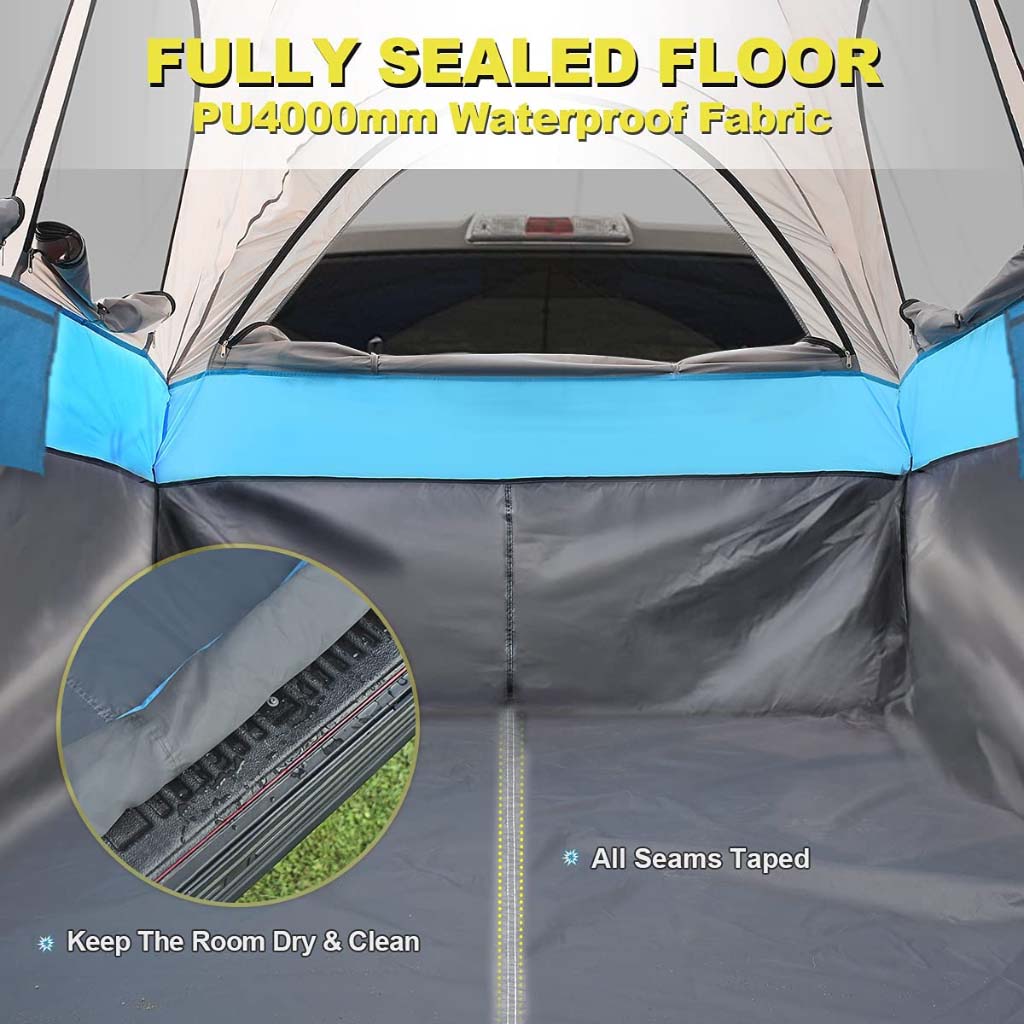 5.5' & 5.8' Truck Bed Tent for Camping - Waterproof SUV Pickup Truck Bed Shelter for Outdoor Adventures, Road Trips and Overlanding