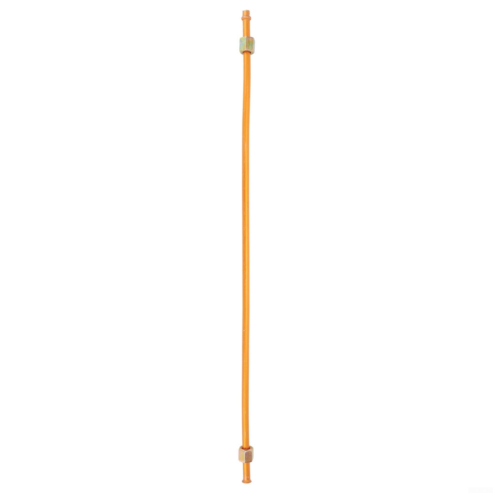 400mm Copper Plated Aluminum Air Compressor Exhaust Tube - Durable Copper Tone Replacement for HVAC Systems - Aluminum & Copper Construction - Easy Installation for Industrial & Automotive Use