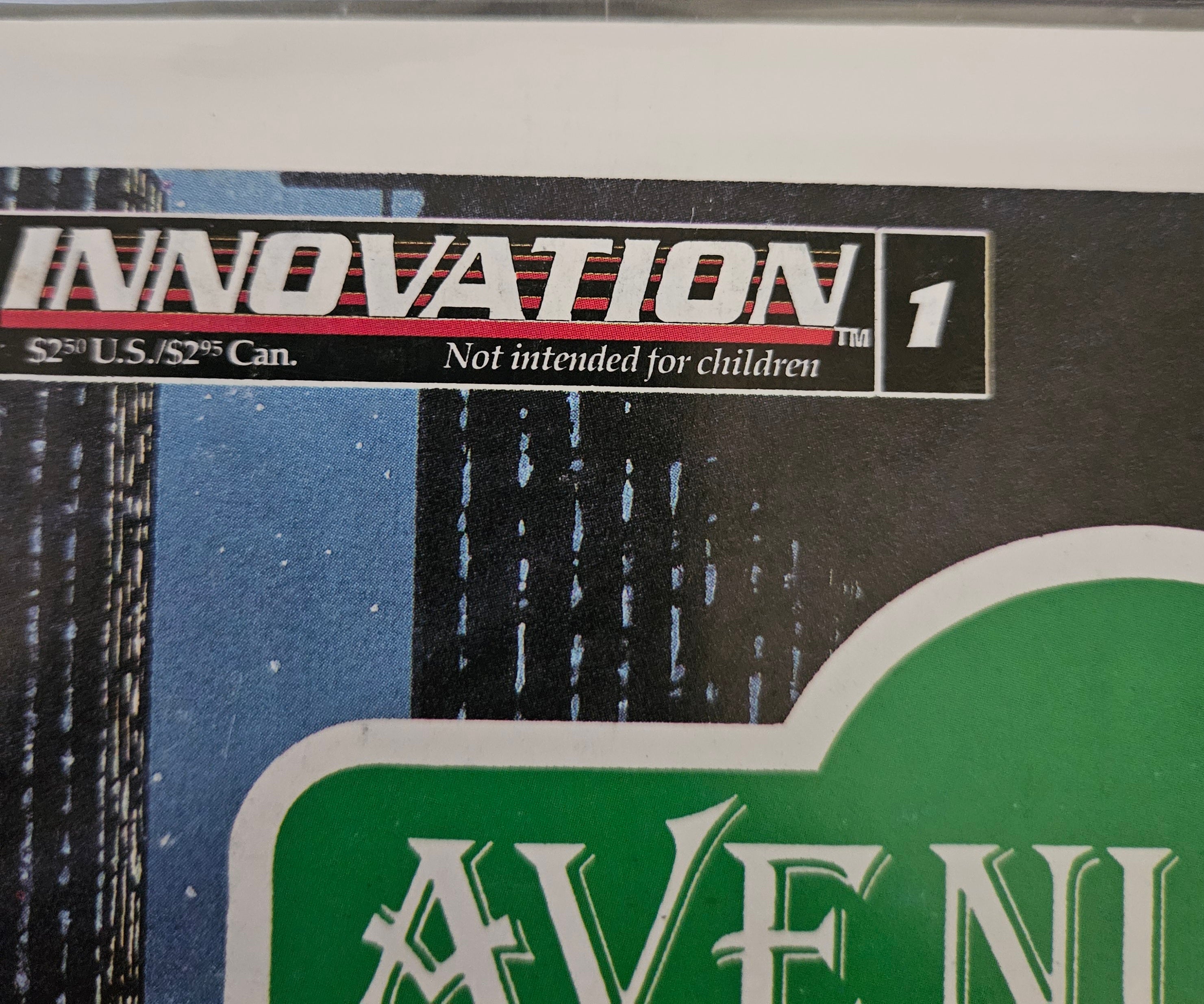 Avenue X #1 - Innovation Comics 1992 Issue | Rare Collectible Comic Book for Fans & Collectors | Perfect for Display, Gifts & Comic Conventions