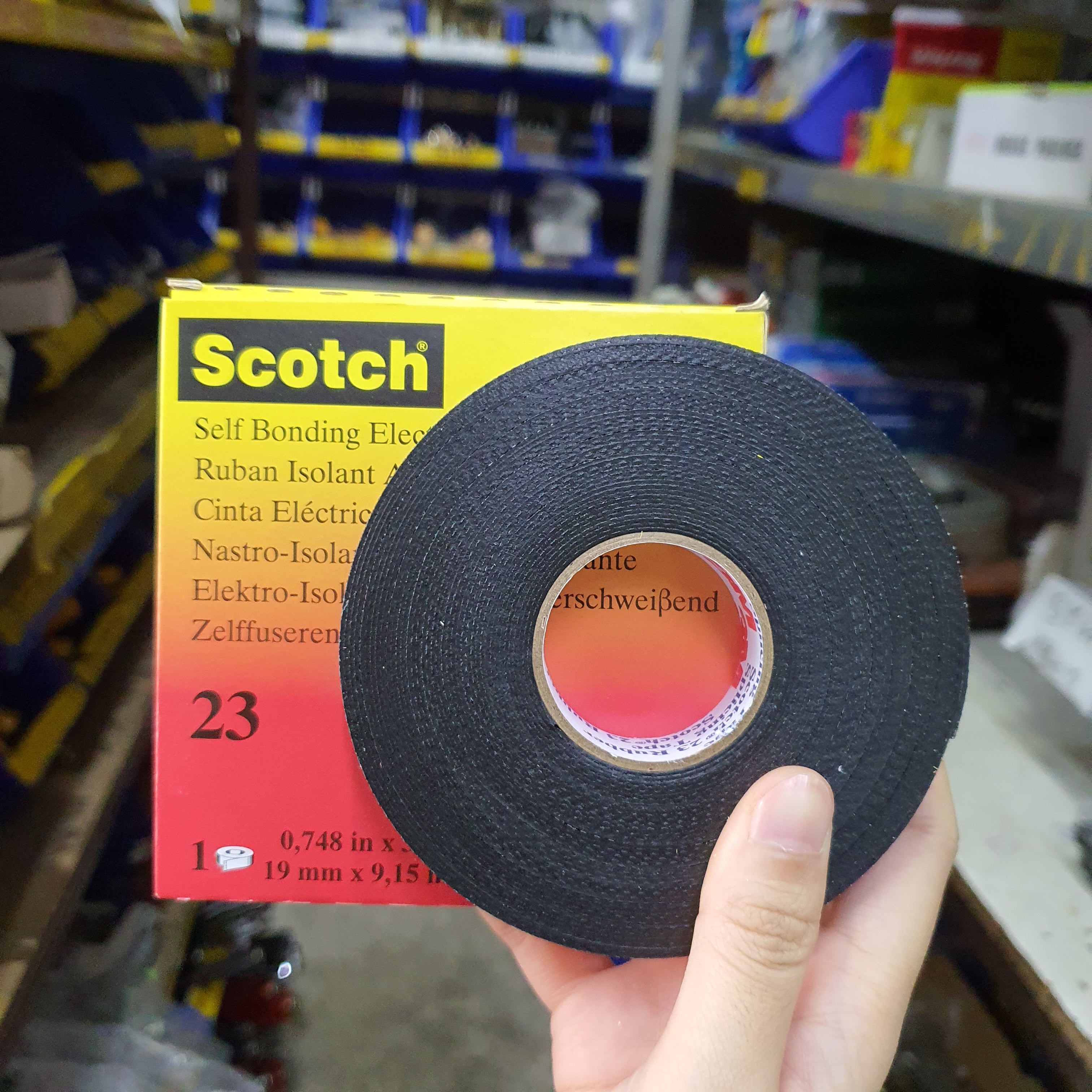 3M Scotch 23 Electrical Splicing Tape 3/4