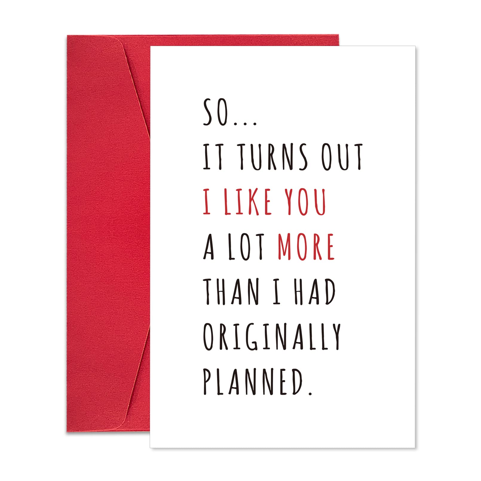 Funny Valentine's Day Cards for Couples - Romantic Gifts for Him & Her