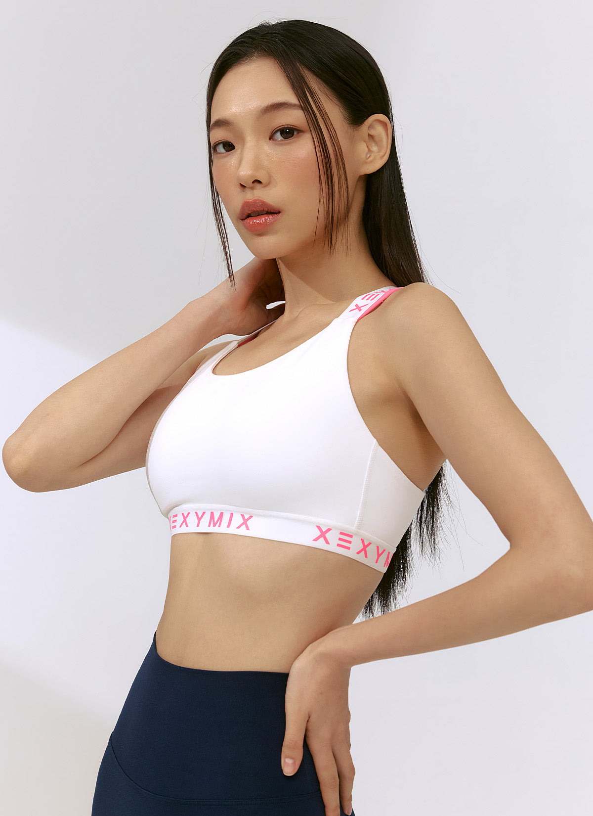 360N Black Label Back Point Bra Top - Seamless Support for Yoga, Workouts & Everyday Comfort