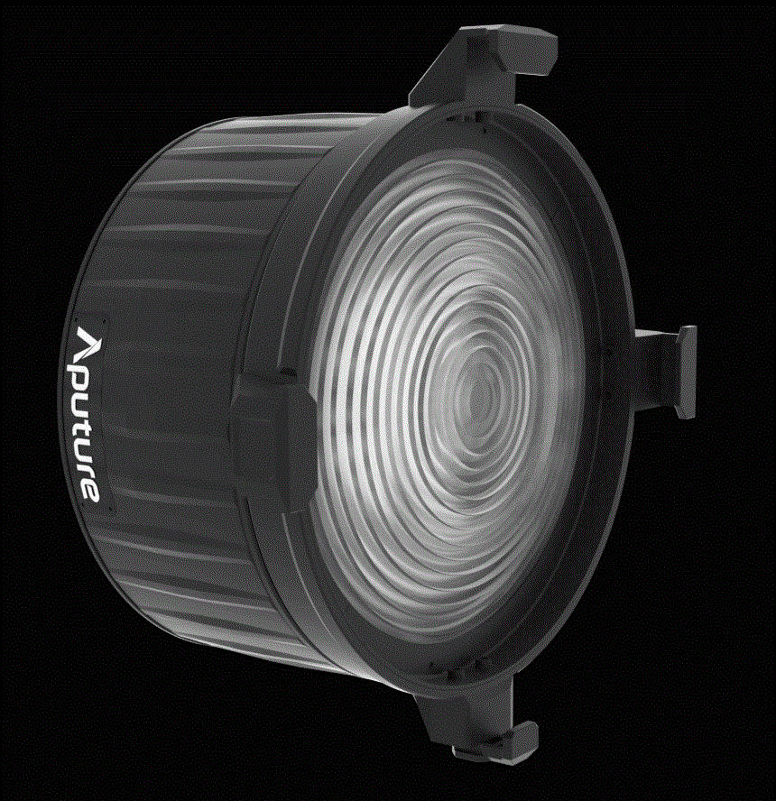 Aputure F10 Fresnel Light Attachment for LS 600D & LS 1200D Pro LED Lights - Perfect for Studio Photography, Film Production, and Video Lighting