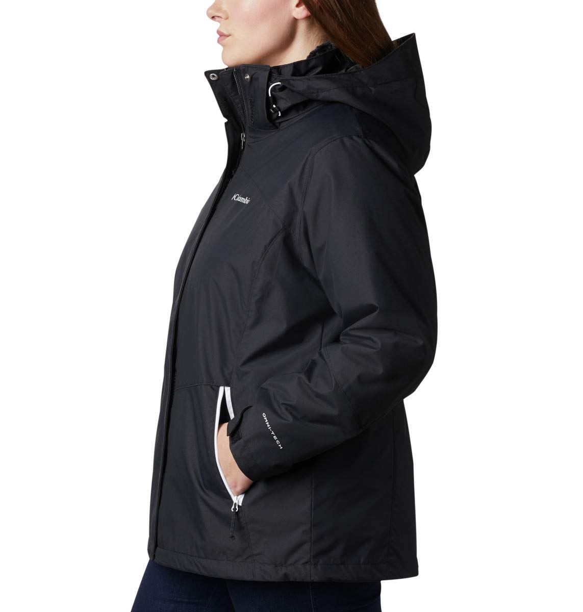 Columbia Women's Bugaboo II Fleece Interchange Jacket - Lightweight Water-Resistant Winter Coat for Hiking, Camping & Outdoor Activities