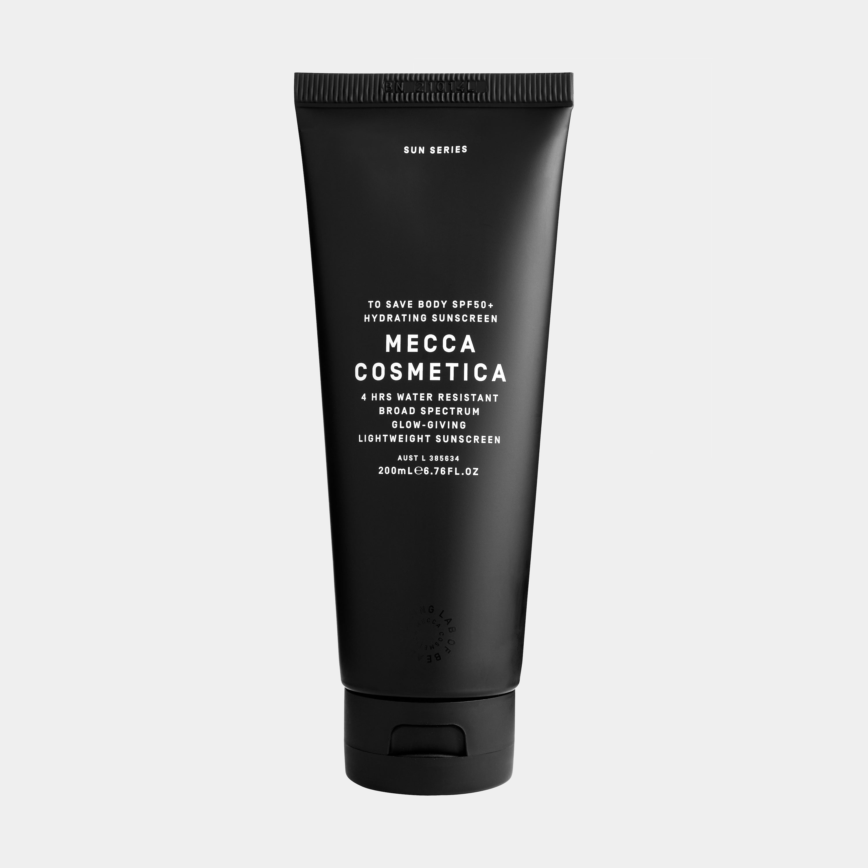 MECCA COSMETICA SPF50+ Hydrating Sunscreen Lotion 200ml - Broad Spectrum UVA/UVB Protection, Moisturizing Body Sunscreen for Daily Use - Perfect for Beach, Pool & Outdoor Activities