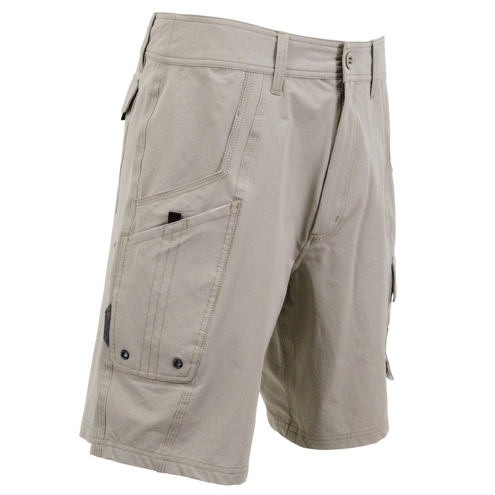 AFTCO Stealth Fishing Shorts for Men - Quick-Dry, UPF 50+ Sun Protection, Lightweight & Breathable - Perfect for Saltwater Fishing, Boat Trips & Outdoor Adventures