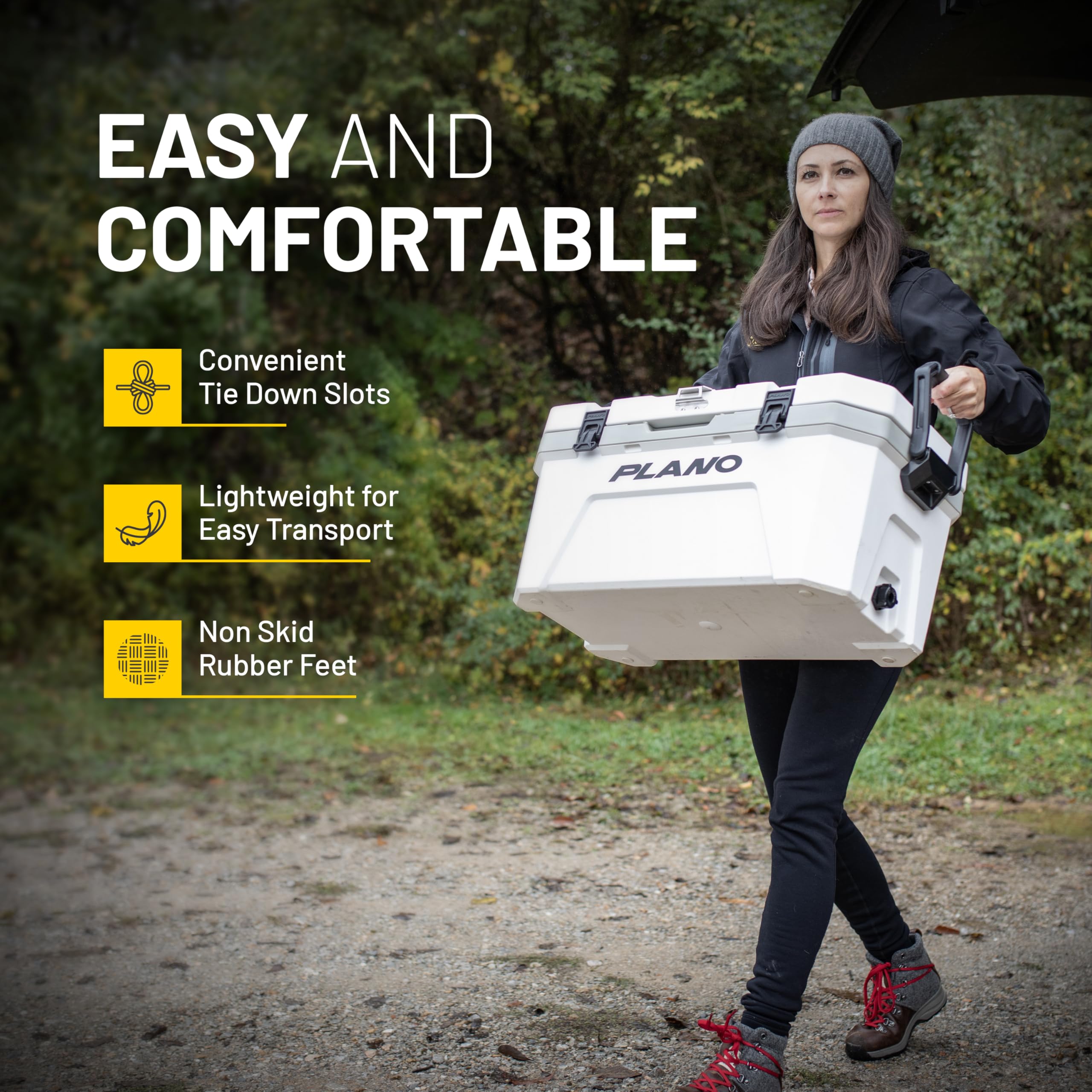Plano Frost Cooler - Premium Unisex Insulated Cooler for Camping, Picnics & Outdoor Adventures - Keep Drinks Cold for Hours