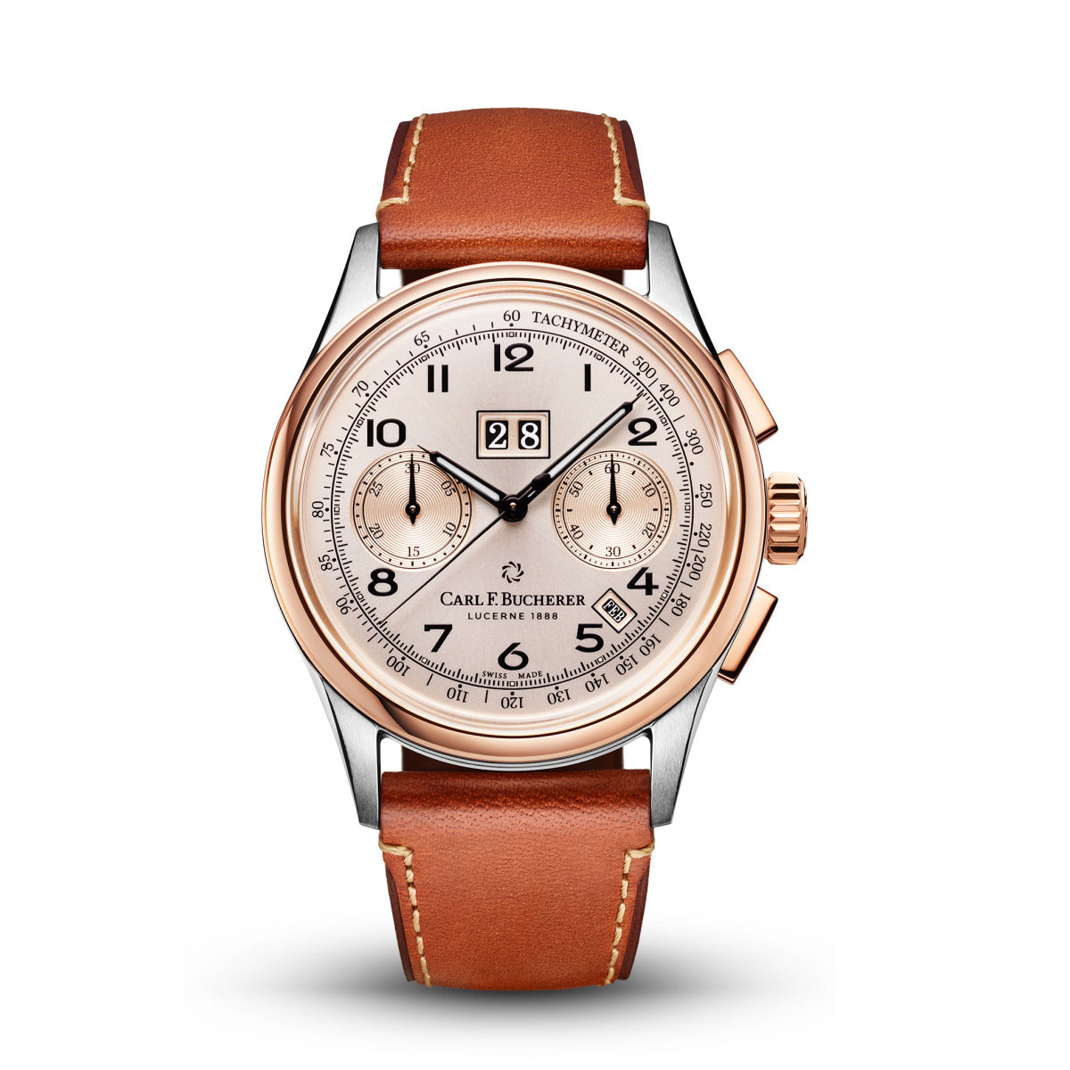 Heritage Bicompax Annual Limited Edition Watch - Premium Chronograph Timepiece for Men - Perfect for Business, Formal Events & Luxury Gift Giving