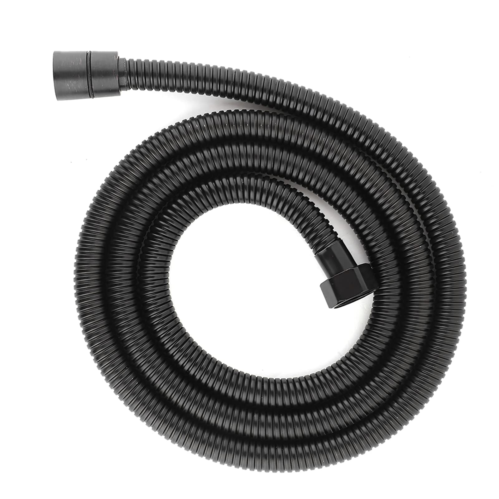 Jerliflyer 59 Inch Universal Shower Hose Replacement - G1/2 Thread Stainless Steel Flexible Shower Head Hose for Bathroom, Spa & RV Use